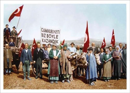 CUMHURİYETİN KURULUŞUNUN 99. YIL DÖNÜMÜ KUTLU OLSUN